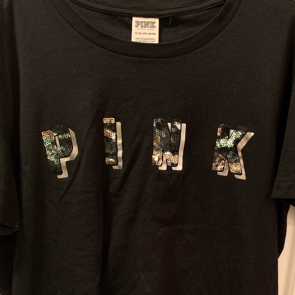 Pink brand t shirt